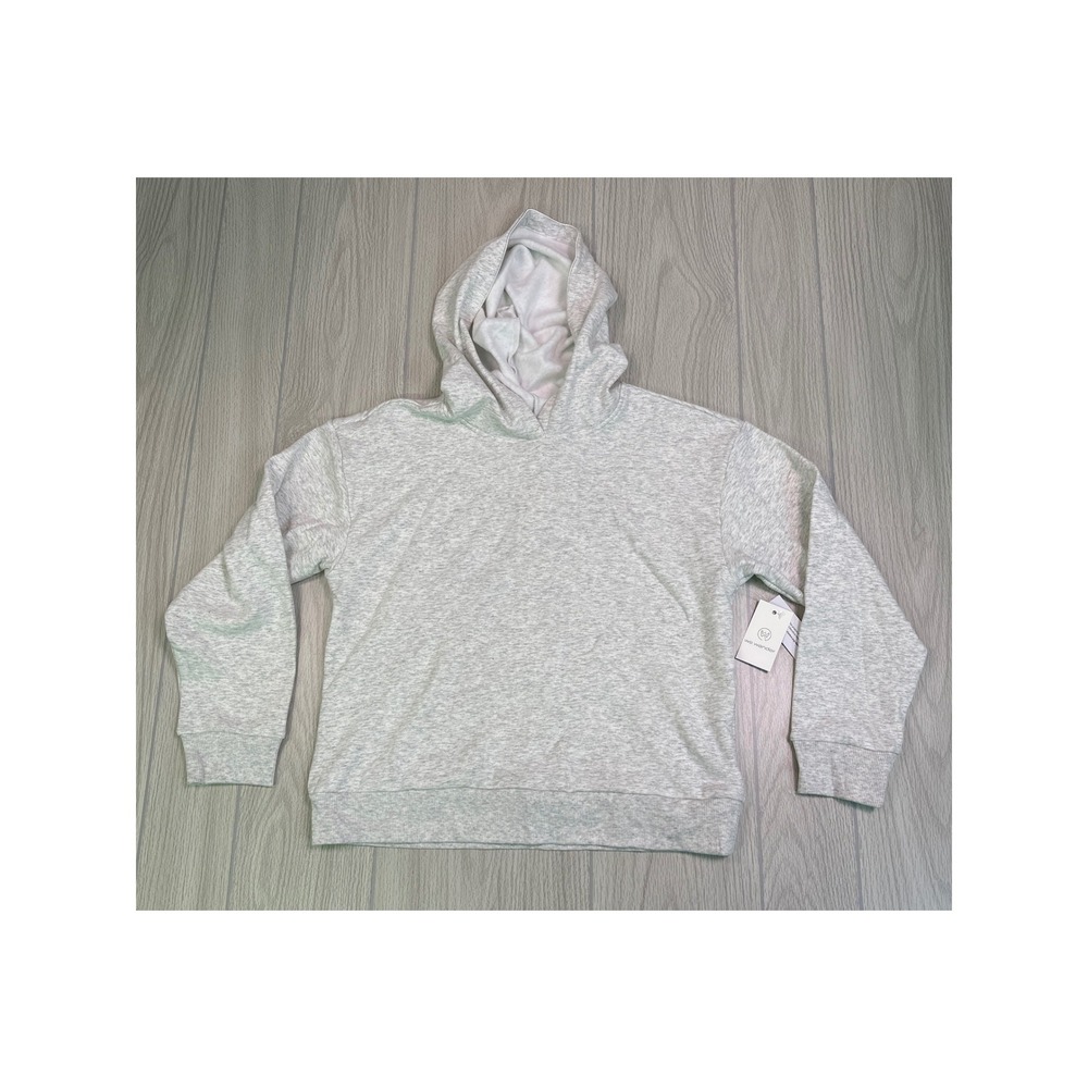 We Wander Hoodie Light Grey Youth L 12-14 Pullover Sweatshirt NEW Stitch Fix